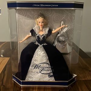 Millennium Princess 2000 Barbie Doll  Special Edition with Millenium Keepsake